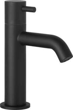 Merkloos Saqu Eurotrend Fonteinkraan - Hoog Model - Toiletkraan - Koudwaterkraan - Mat Zwart -Badkamerartikelen Winkel 802x1200 6