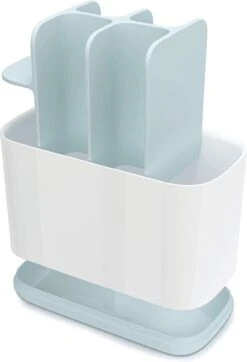 Joseph Joseph Badkamer Easy-Store Tandenborstelorganiser Large - 16.8x8.4x12.6 Cm - Creme/licht Blauw -Badkamerartikelen Winkel 818x1200 1