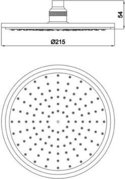 SCHÜTTE Madura Hoofddouche - Ø 21 Cm - Chroom 13 SCHÜTTE Madura Hoofddouche - Ø 21 Cm - Chroom -Badkamerartikelen Winkel 842x1200