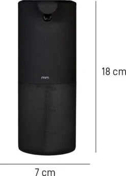 MikaMax Automatische Zeepdispenser - Zeeppompje - Oplaadbaar - Foam Technologie - Infrarood Sensor - Mat Zwart - 350ml 9 MikaMax Automatische Zeepdispenser - Zeeppompje - Oplaadbaar - Foam Technologie - Infrarood Sensor - Mat Zwart - 350ml -Badkamerartikelen Winkel 857x1200 1