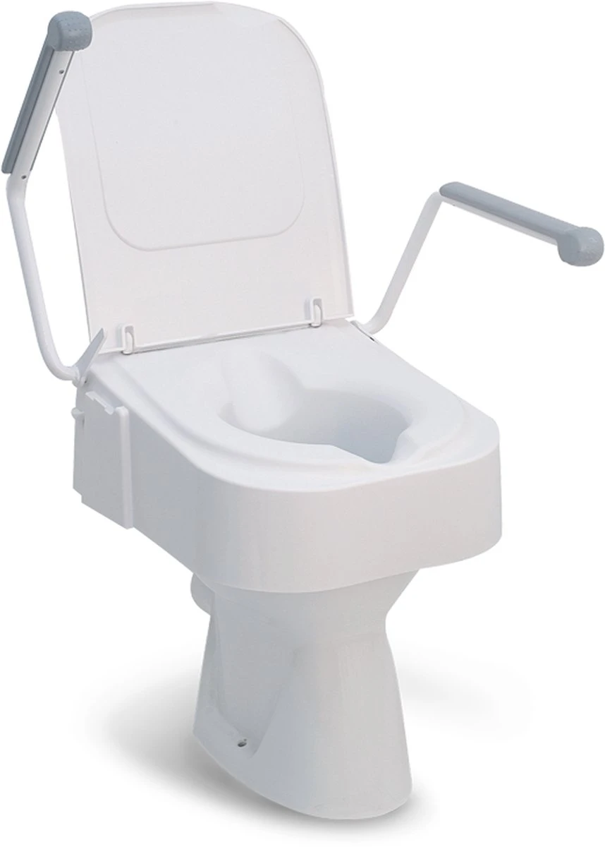 Drive Toiletverhoger Hoogte Verstelbaar 3 Standen - 6,5/10/13,5cm Hoog 1 Drive Toiletverhoger Hoogte Verstelbaar 3 Standen - 6,5/10/13,5cm Hoog