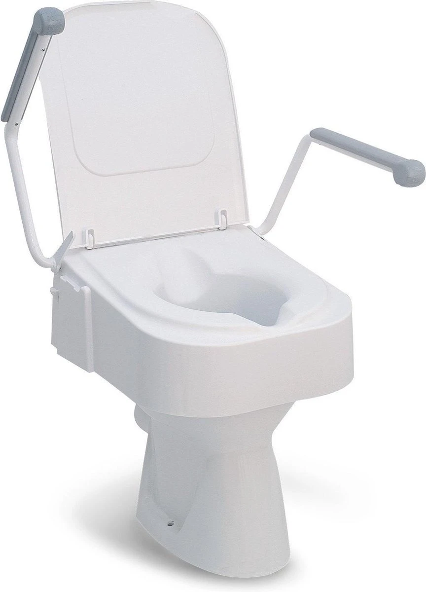 Drive Toiletverhoger Hoogte Verstelbaar 3 Standen - 6,5/10/13,5cm Hoog 2 Drive Toiletverhoger Hoogte Verstelbaar 3 Standen - 6,5/10/13,5cm Hoog - Afbeelding 2