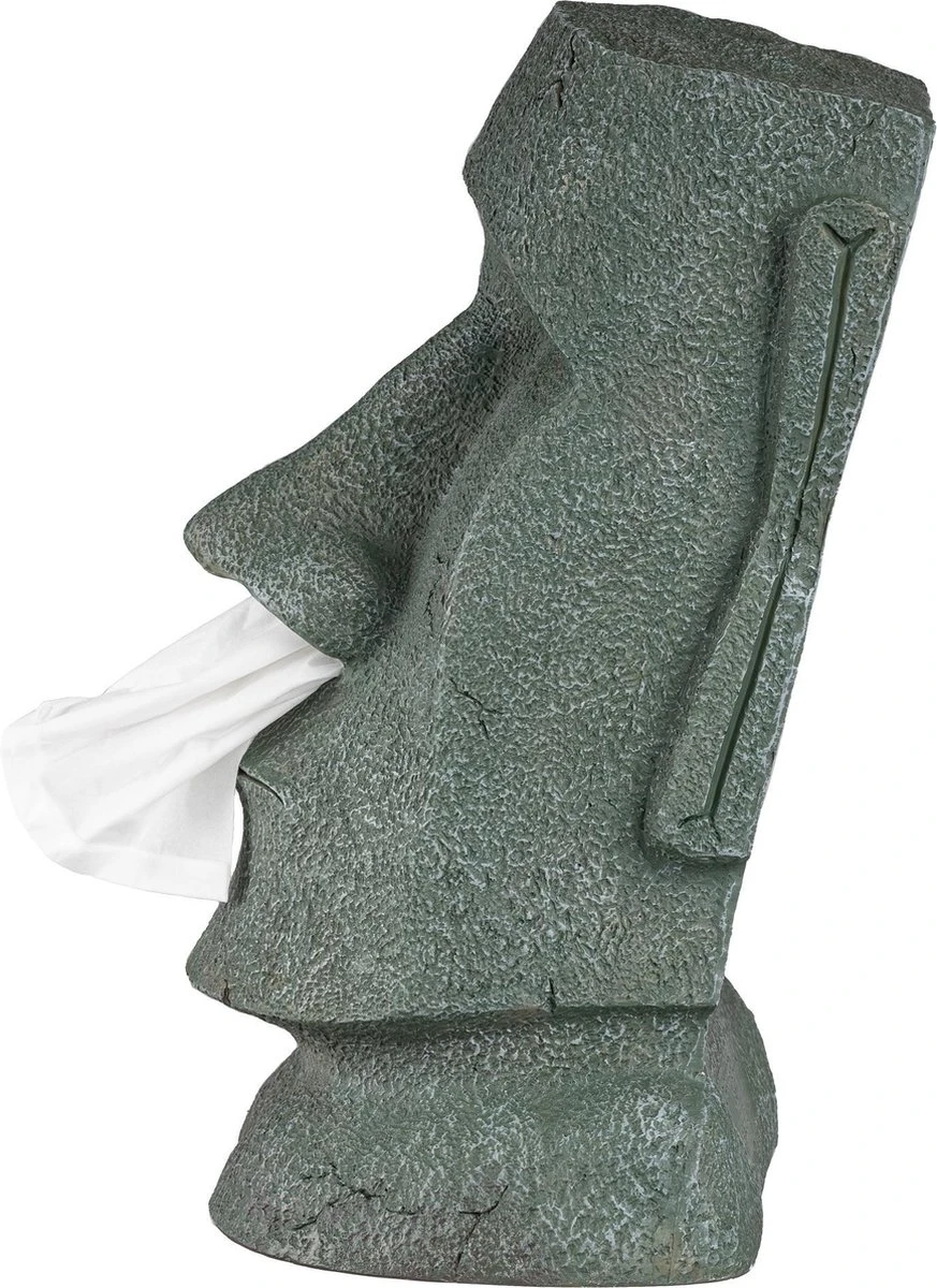 Rotary Hero® Moai - Tissue Box Houder Voor Zakdoeken Tissue Dispenser Cosmeticadoekjesbox - Voor Keuken Badkamer Slaapkamer - Rechthoekig - 18x19x31.5 Cm 6 Rotary Hero® Moai - Tissue Box Houder Voor Zakdoeken Tissue Dispenser Cosmeticadoekjesbox - Voor Keuken Badkamer Slaapkamer - Rechthoekig - 18x19x31.5 Cm - Afbeelding 6