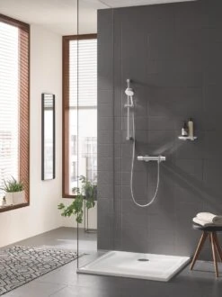 GROHE Grohtherm 1000 Performance Thermostatische Douchekraan - 15cm - Met Koppelingen - EcoJoy® - Chroom - 34776000 -Badkamerartikelen Winkel 899x1200 36