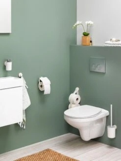 Tiger Urban - Toiletborstel Met Houder - Wit -Badkamerartikelen Winkel 900x1200