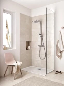 GROHE QuickFix Vitalio Start 250 Regendouche - □ 25 Cm - Vierkant - Met Thermostaatkraan - Chroom -Badkamerartikelen Winkel 900x1200 29