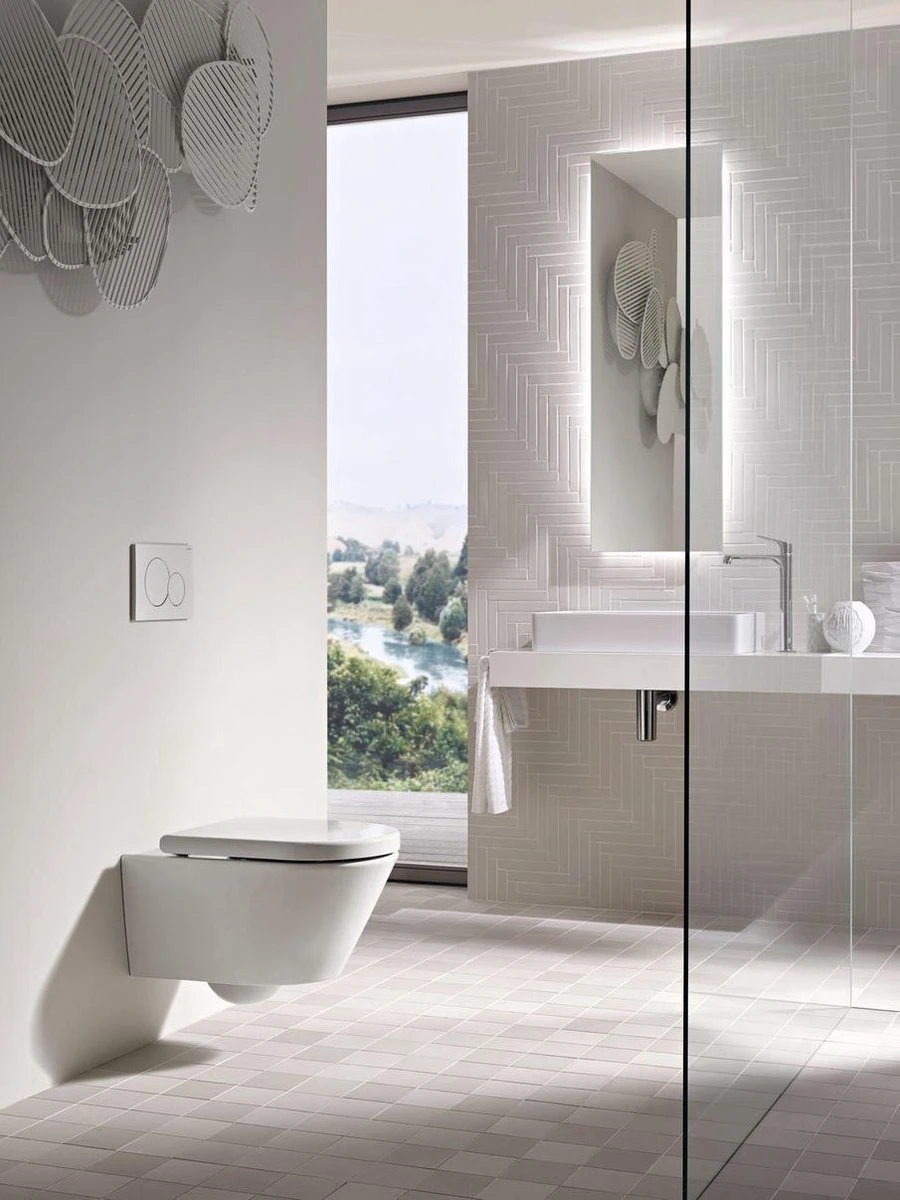 Geberit Sigma 01 Bedieningspaneel - Wit 5 Geberit Sigma 01 Bedieningspaneel - Wit - Afbeelding 5