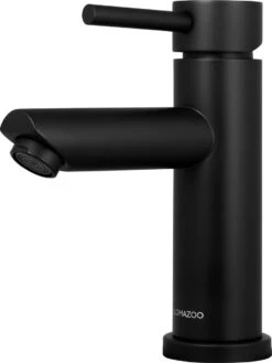 LOMAZOO Wastafelkraan Zwart - Badkamerkraan Zwart - Mengkraan Wastafel - Badkamer Kraan Callisto -Badkamerartikelen Winkel 900x1200 43