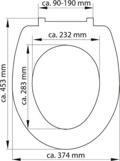 SCHÜTTE WC-Bril 82368 OLD WOOD - Duroplast - Soft Close - Afklikbaar - RVS-Scharnieren - Decor - 3-zijdige Print -Badkamerartikelen Winkel 901x1200 7