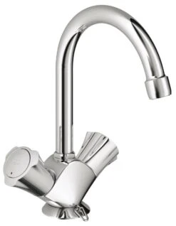 GROHE Costa-L Wastafelkraan - Met Ketting - Chroom -Badkamerartikelen Winkel 932x1200