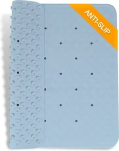 Douchemat Antislip Blauw - 53 X 53 Cm - Antislipmat Douche - Badmat