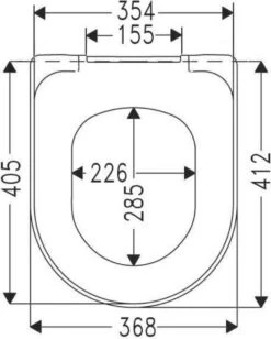 Villeroy & Boch Toiletbril O.Novo -Badkamerartikelen Winkel 963x1200 1