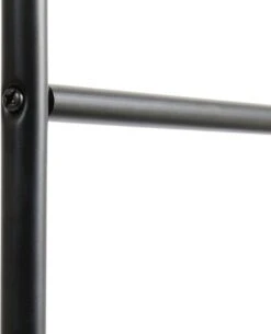 Lifa Bathing Handdoekladder - Multifunctionele Handdoekenrek - Zwarte Handdoekhouder - Staand - 5 Treden - Metaal - Voor Kleding, Handdoeken En Beddengoed - Badkamer, Keuken En Woonkamer - 50 X 160 Cm -Badkamerartikelen Winkel 972x1200 1