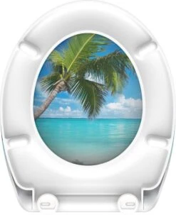 SCHÜTTE WC-Bril 82363 CARRIBEAN - Duroplast - Soft Close - Afklikbaar - RVS-Scharnieren - Decor - 3-zijdige Print 16 SCHÜTTE WC-Bril 82363 CARRIBEAN - Duroplast - Soft Close - Afklikbaar - RVS-Scharnieren - Decor - 3-zijdige Print -Badkamerartikelen Winkel 977x1200 6