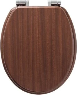 Tiger Douglas - Toiletbril - MDF - Walnoot 29 Tiger Douglas - Toiletbril - MDF - Walnoot -Badkamerartikelen Winkel 980x1200