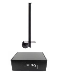 Reserverolhouder Zwart - Voor 2 Rollen - Reserve Rolhouder - Reserverolhouder Hangend - Toiletrolhouder - WC Rolhouder -Badkamerartikelen Winkel 990x1200