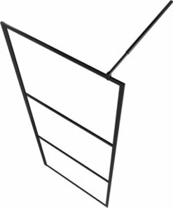 VidaXL Inloopdouchewand Transparant 90x195 Cm ESG-glas Zwart 13 VidaXL Inloopdouchewand Transparant 90x195 Cm ESG-glas Zwart -Badkamerartikelen Winkel 997x1200 1
